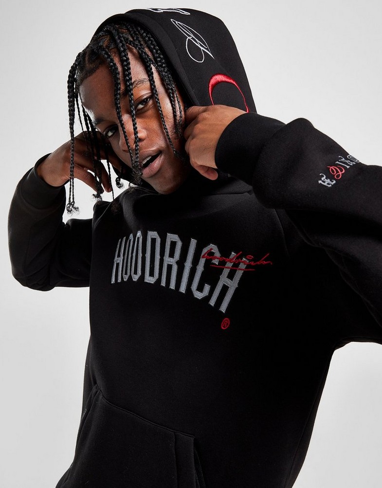Bluza męska HOODRICH BLUZA Z KAPTUREM HEAT HD BLK HR-0423-0397 Czarny