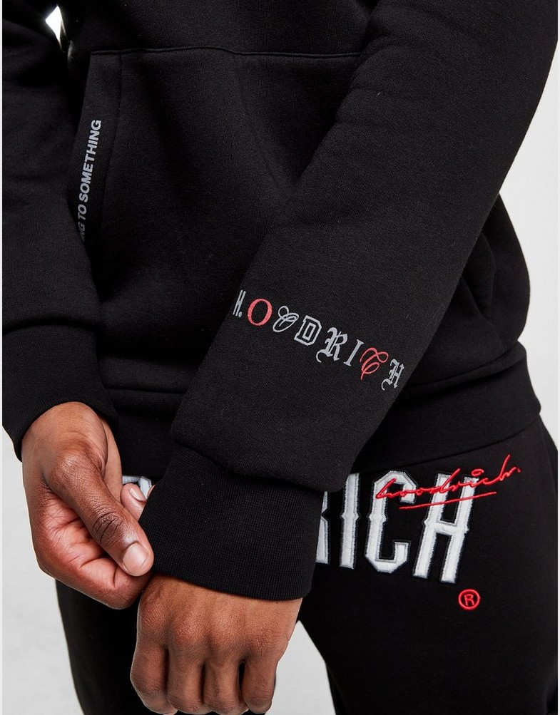 Bluza męska HOODRICH BLUZA Z KAPTUREM HEAT HD BLK HR-0423-0397 Czarny