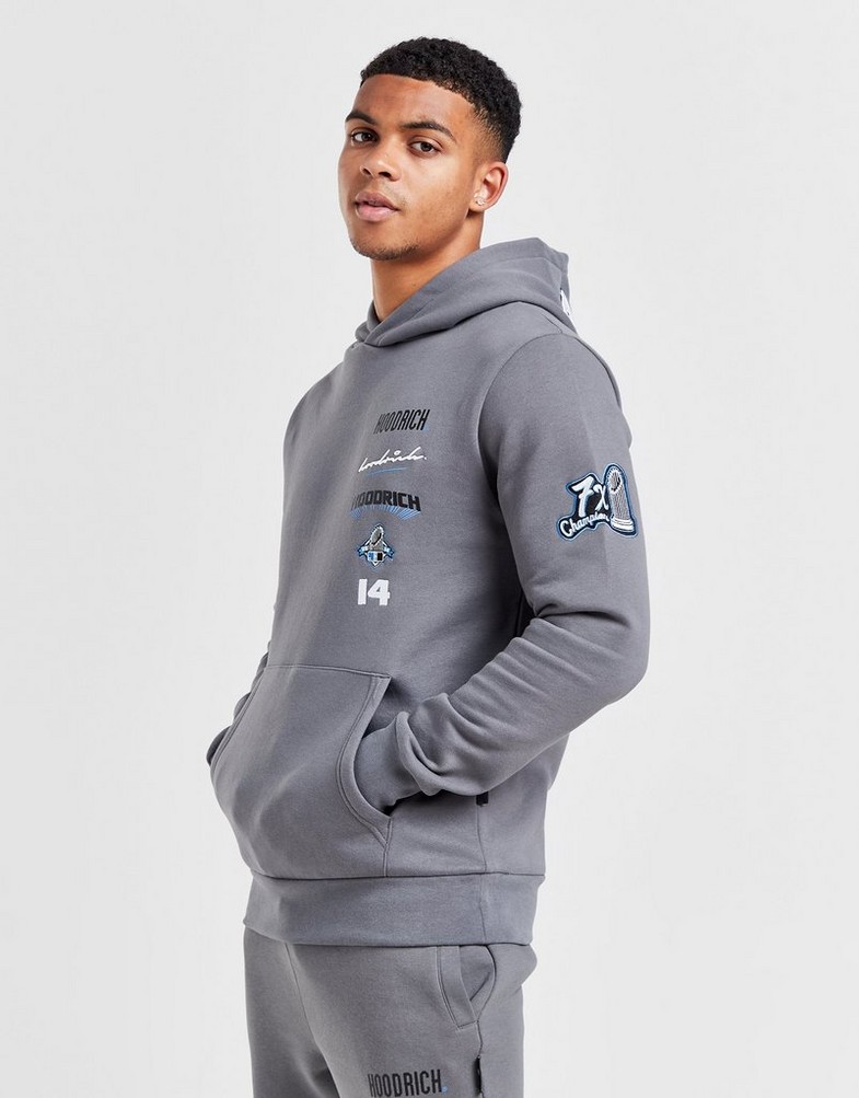 Bluza męska HOODRICH BLUZA Z KAPTUREM STADIUM HD GRY HR-0423-0400 Szary