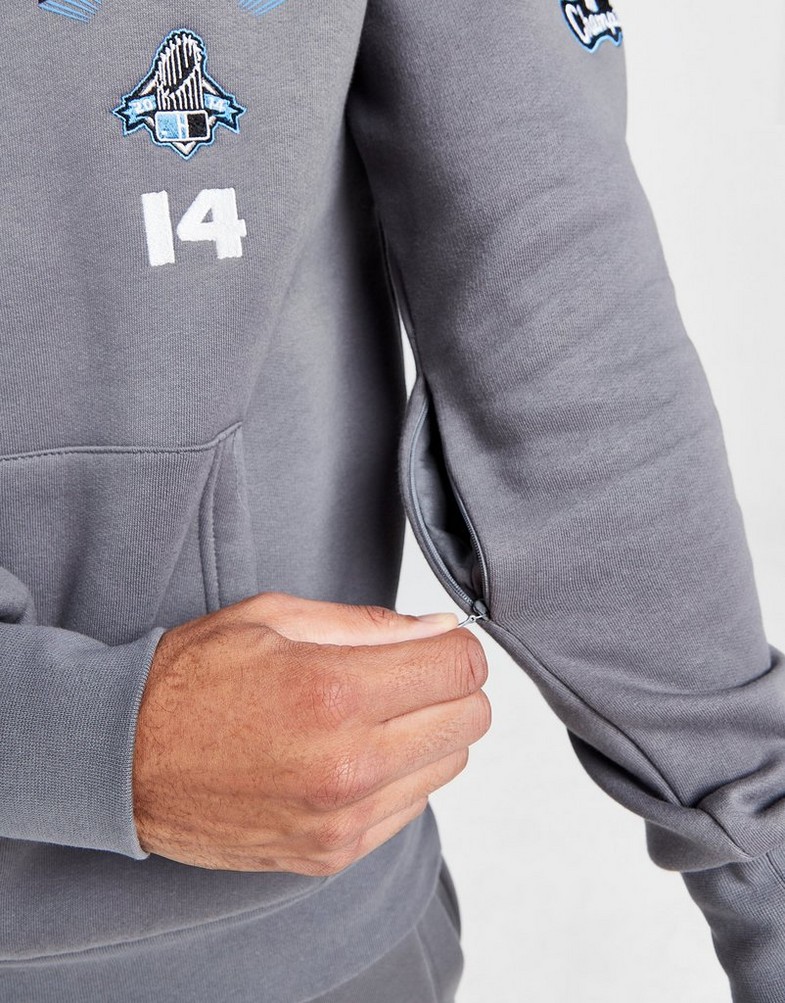 Bluza męska HOODRICH BLUZA Z KAPTUREM STADIUM HD GRY HR-0423-0400 Szary