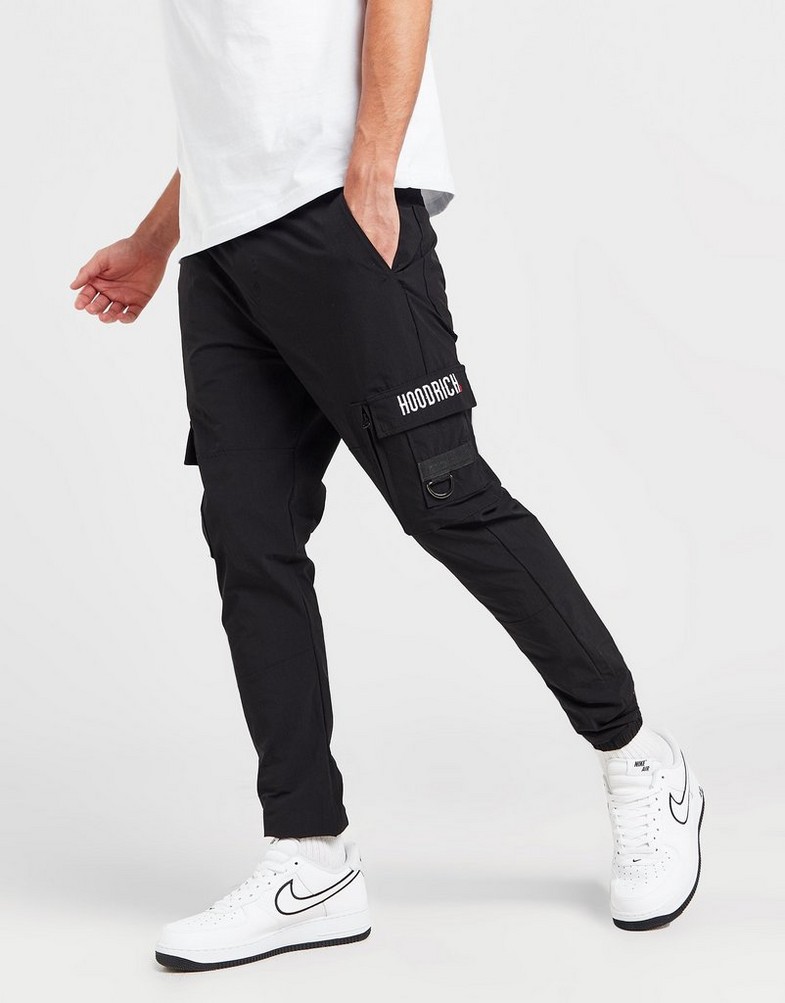Чоловічі штани HOODRICH ШТАНИ SHADE CARGO BLK HR-0423-0583 Чорний