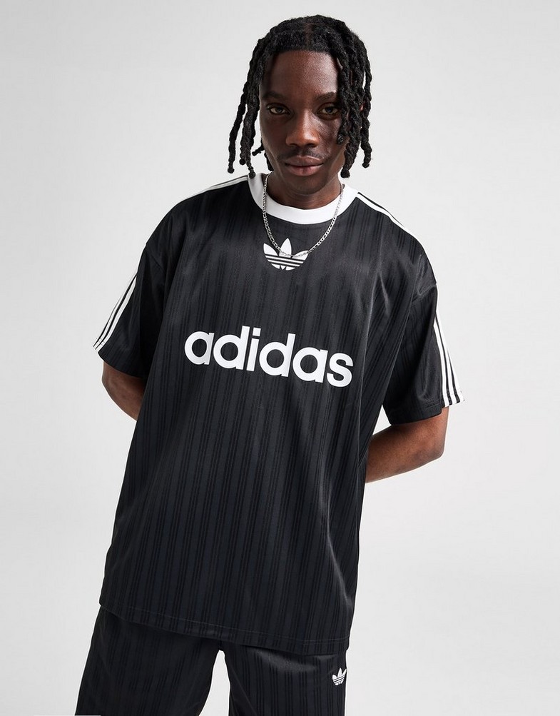 Koszulka, t-shirt męski ADIDAS T-SHIRT ADICOLOR POLY T IU2341 Czarny