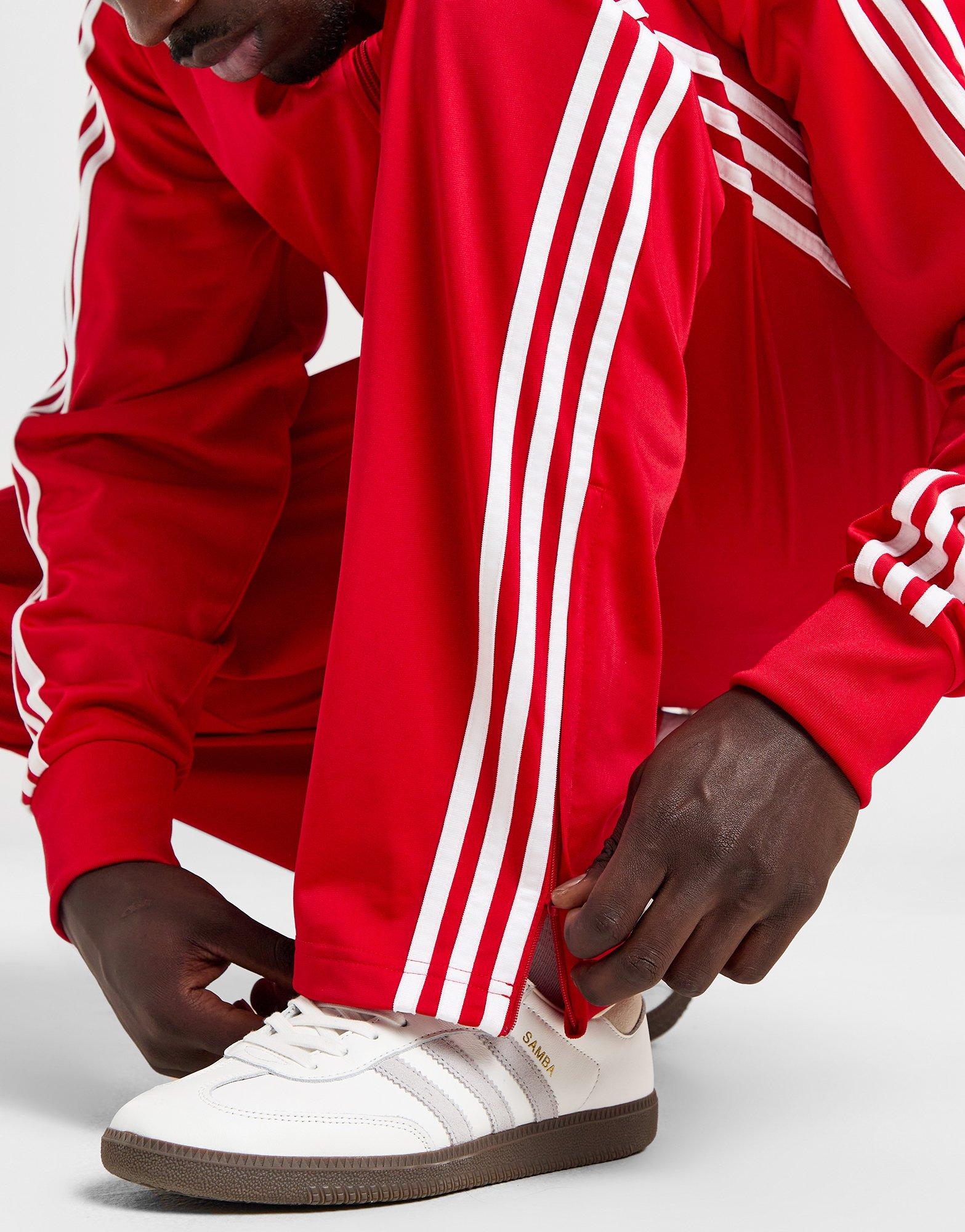 Мъжки панталони ADIDAS ПАНТАЛОНИ FIREBIRD PNT RED IJ7057 Червен