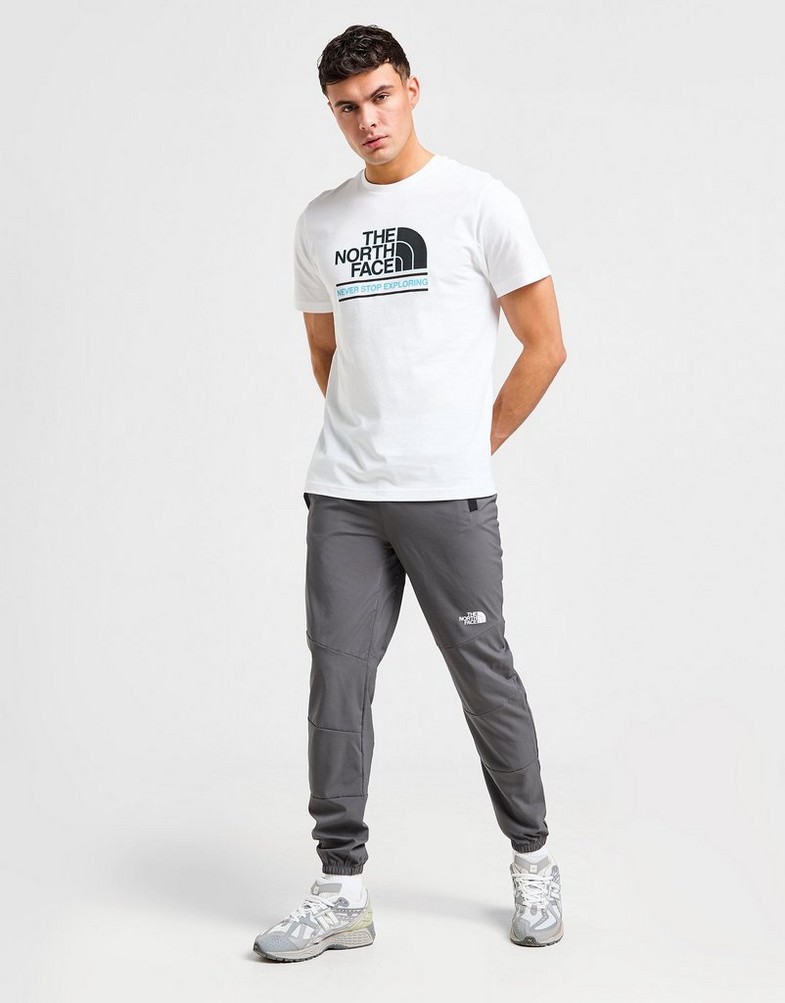 Koszulka, t-shirt męski THE NORTH FACE T-SHIRT CHANGALA T WHT