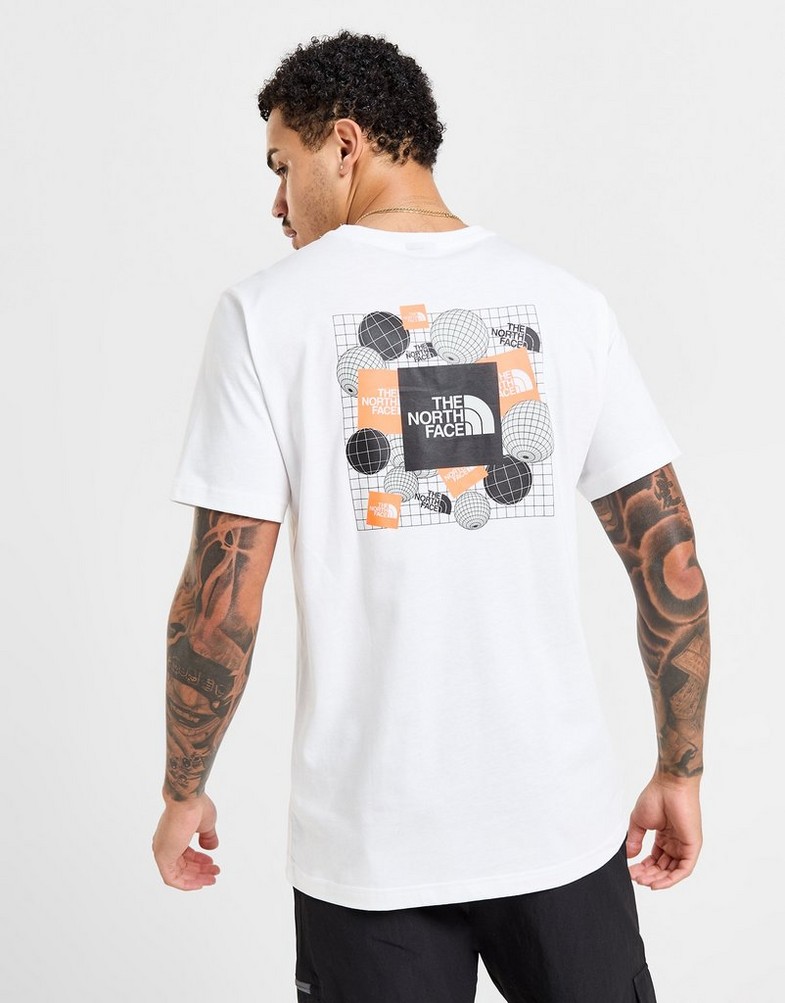 Tricou pentru bărbați THE NORTH FACE TRICOU ENERGY BK T WH/BLK NF0A899MVOD1 Alb