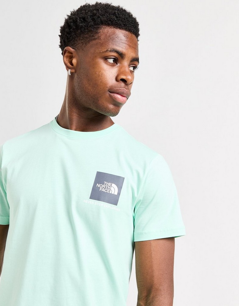 Koszulka, t-shirt męski THE NORTH FACE T-SHIRT FINE BOX T CRAT'AQUA