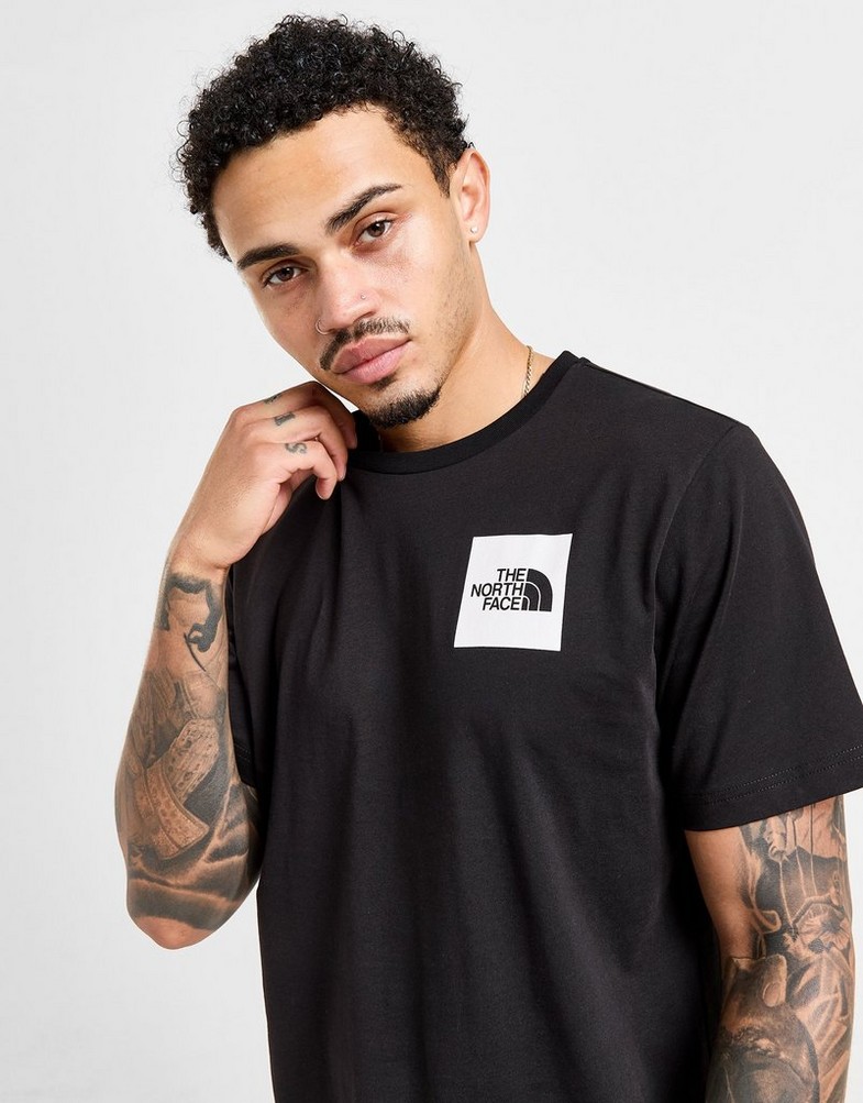 Férfi póló THE NORTH FACE PÓLÓ STORY BOX T BK/SK'BL NF0A88CCJK31 Fekete