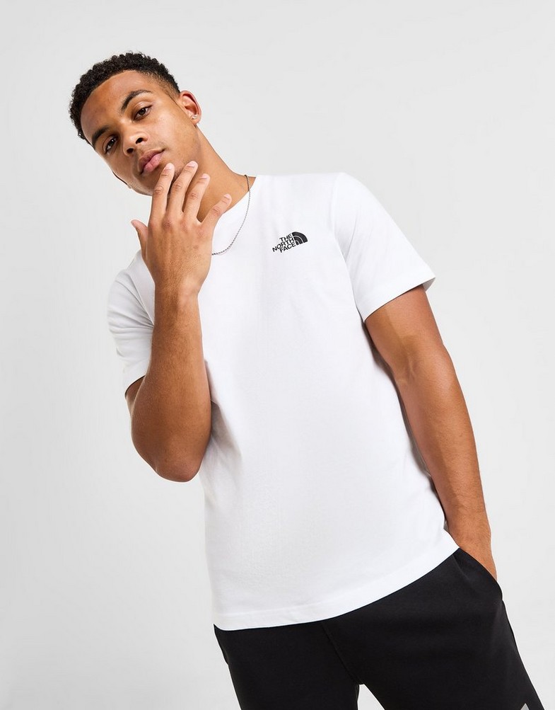 Tricou pentru bărbați THE NORTH FACE TRICOU MOUNT SHADE T WH/GY NF0A899NFN41 Alb