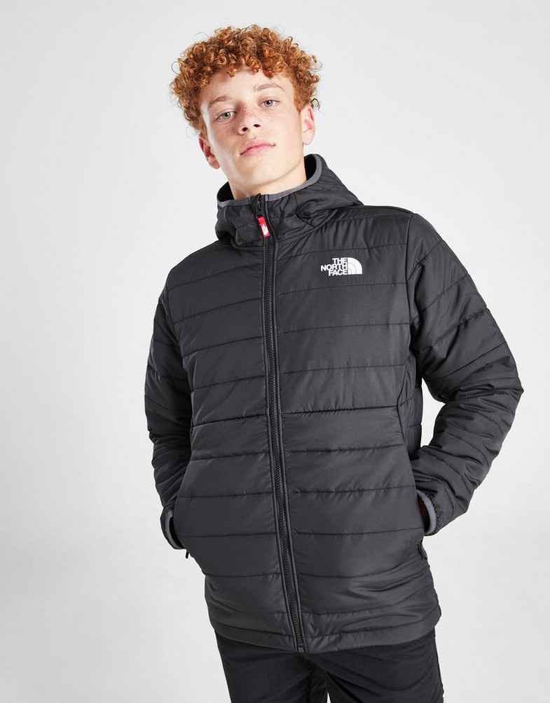 Gyerek kabát THE NORTH FACE KABÁT TÉLI PADDED JACKET BLACK