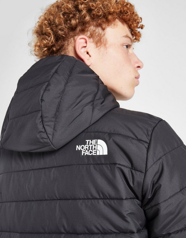 Gyerek kabát THE NORTH FACE KABÁT TÉLI PADDED JACKET BLACK