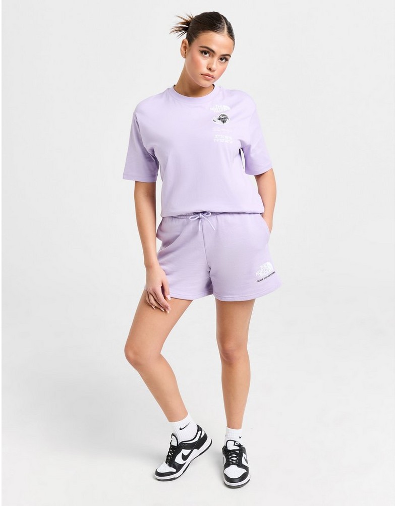 Жіночі шорти THE NORTH FACE ШОРТИ . NF0A88D3QZI1 Фіолетовий
