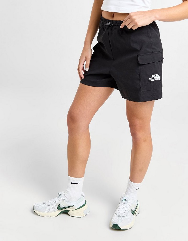 Krótkie spodenki, szorty damskie THE NORTH FACE SZORTY CARGO NF0A88AWJK31 Czarny