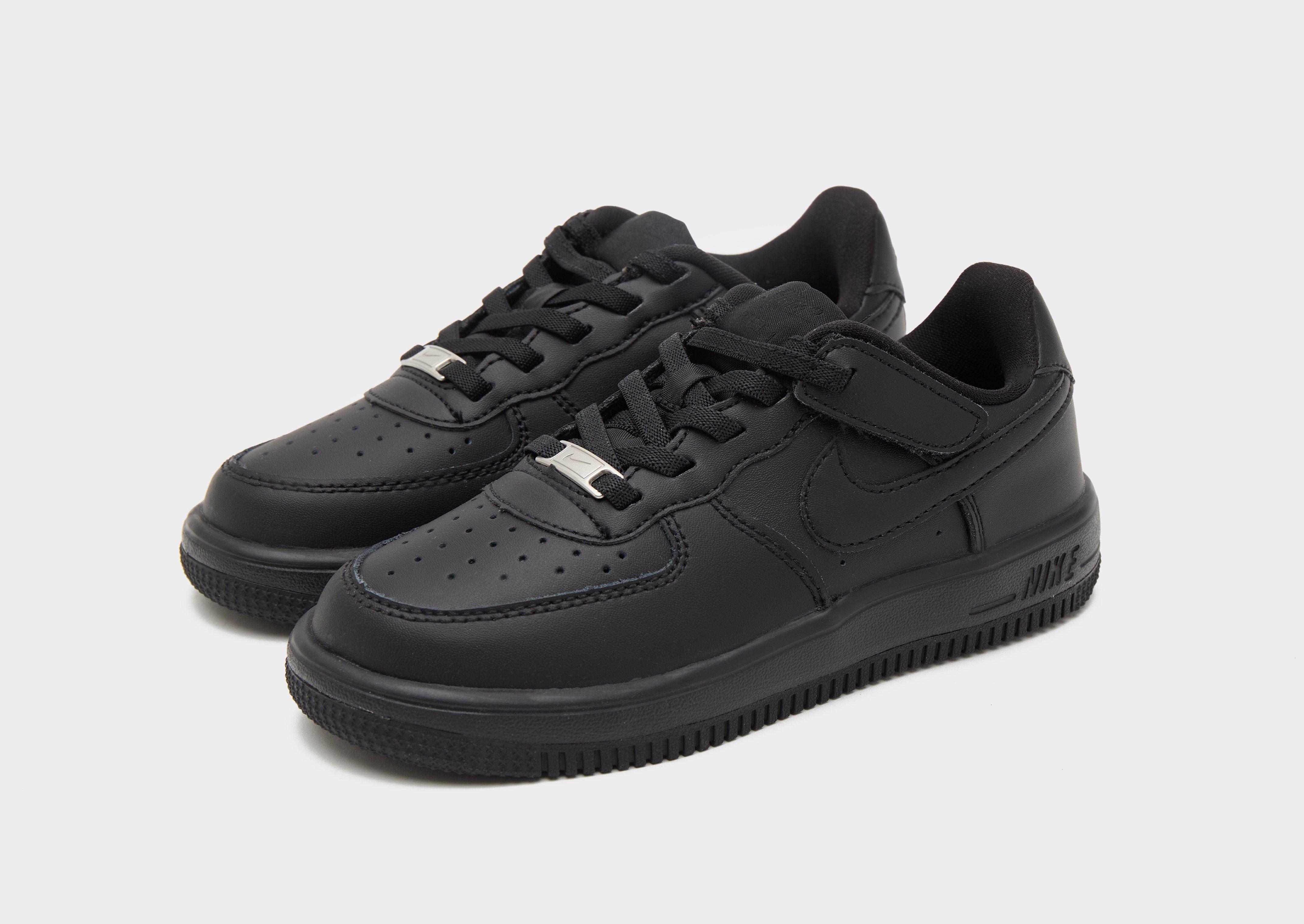 Gyerek sneakers NIKE FORCE 1 LOW EASYON BP FN0237-001 Fekete