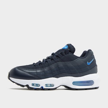 Nike 95 best sale white and blue