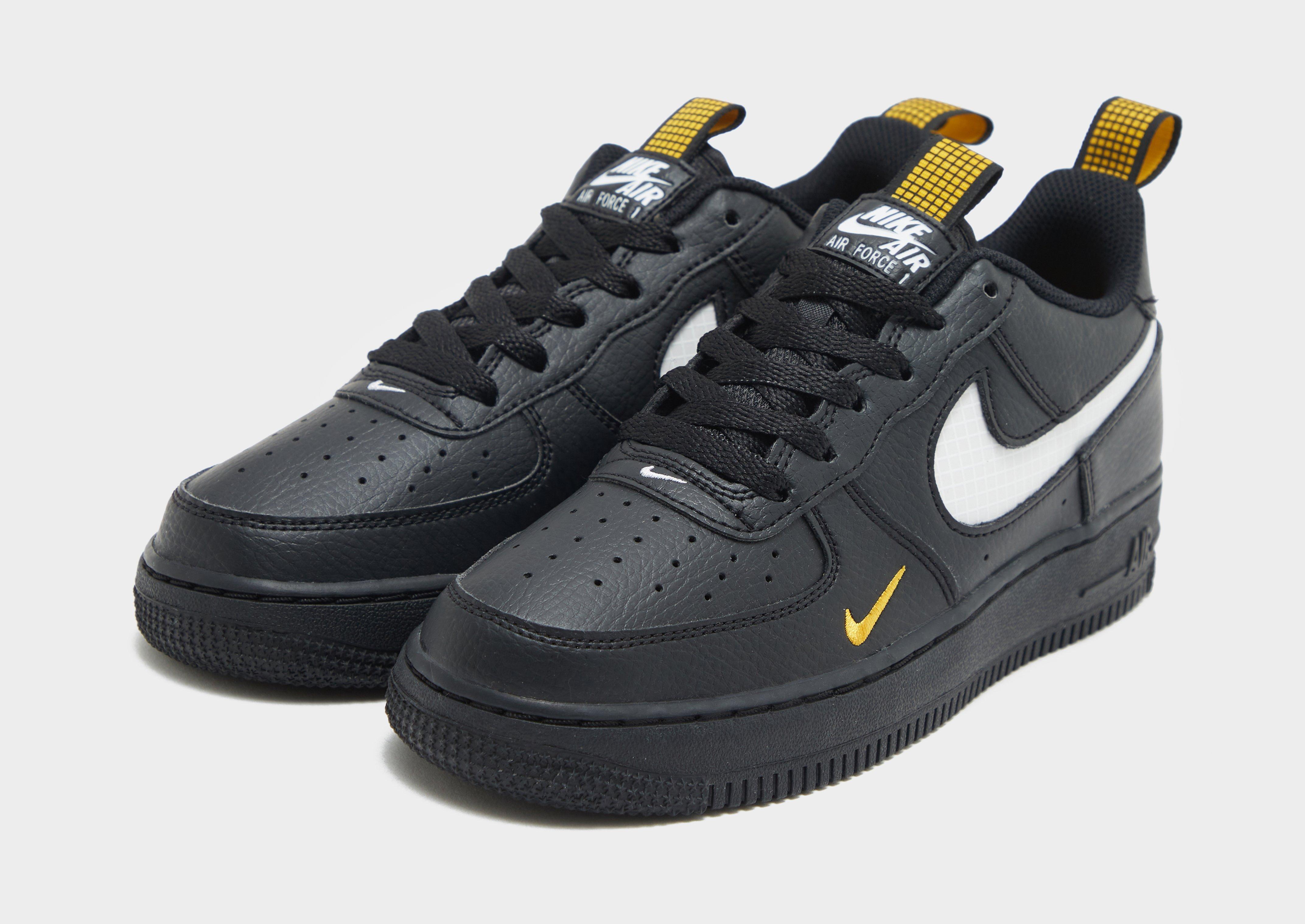 Nike air force 1 dzieciece czarne best sale