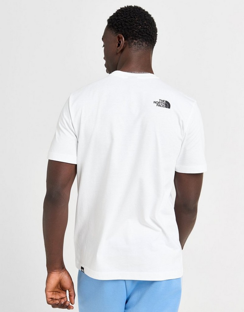 Tricou pentru bărbați THE NORTH FACE TRICOU M SS SIMPLE DOME TEE NF0A87NGFN41 Alb
