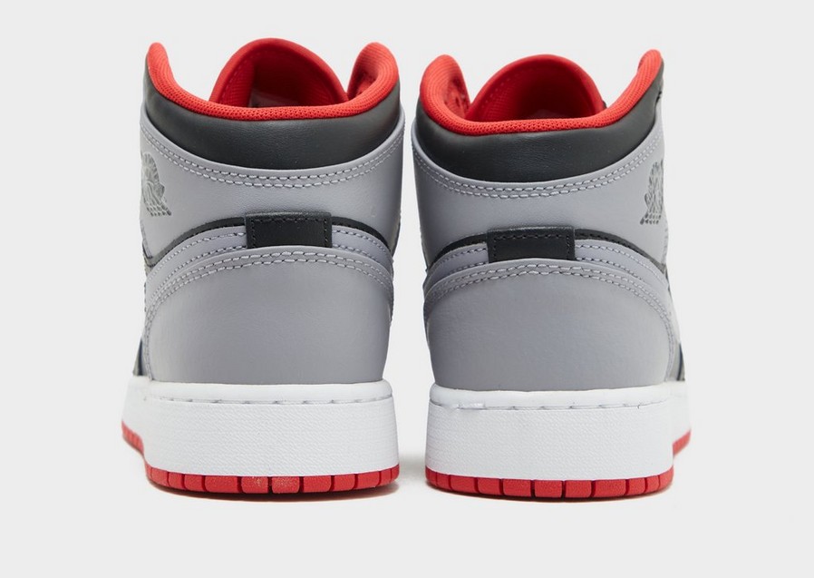 Gyerek sneakers AIR JORDAN 1 MID DQ8423-006 Fekete