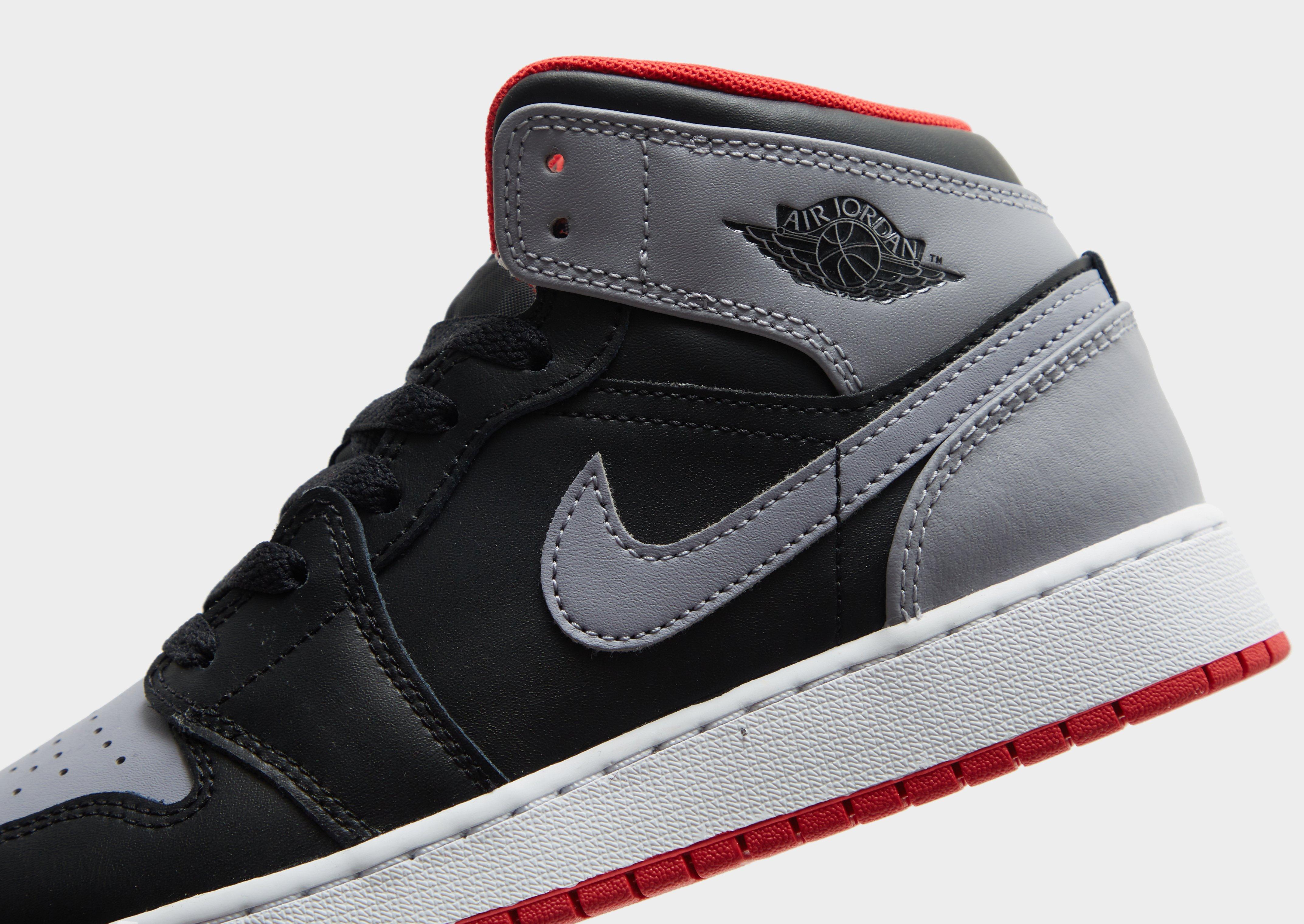 Detské tenisky AIR JORDAN 1 MID DQ8423-006 Černá