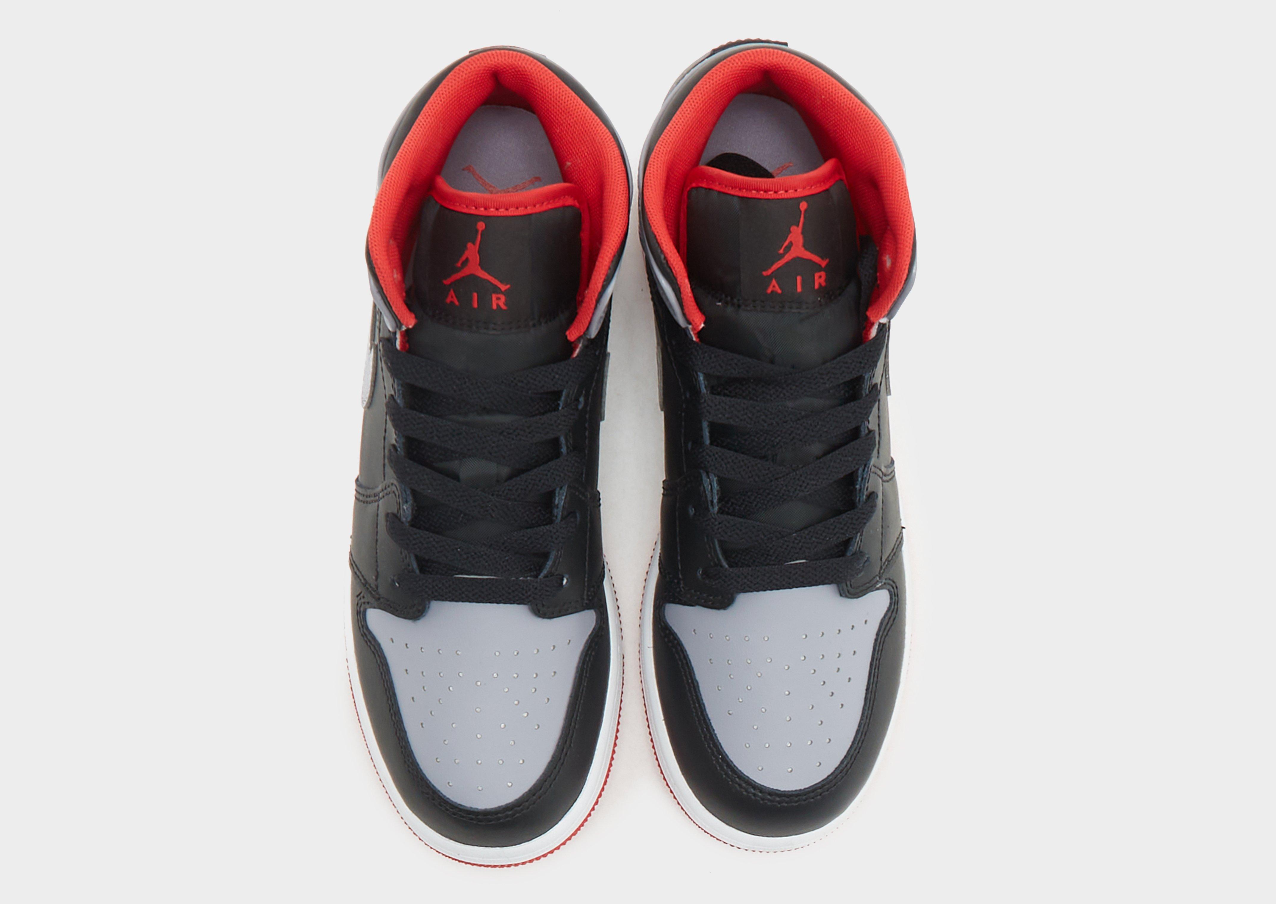 Detské tenisky AIR JORDAN 1 MID DQ8423-006 Černá