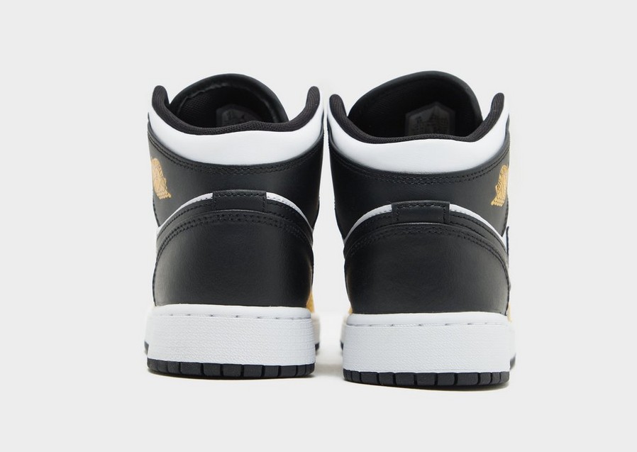 Buty sneakersy dla dzieci AIR JORDAN 1 MID DQ8423-701 Złoty