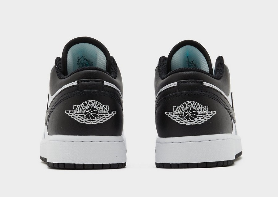 Adidași pentru copii AIR JORDAN 1 LOW  553560-132 Alb