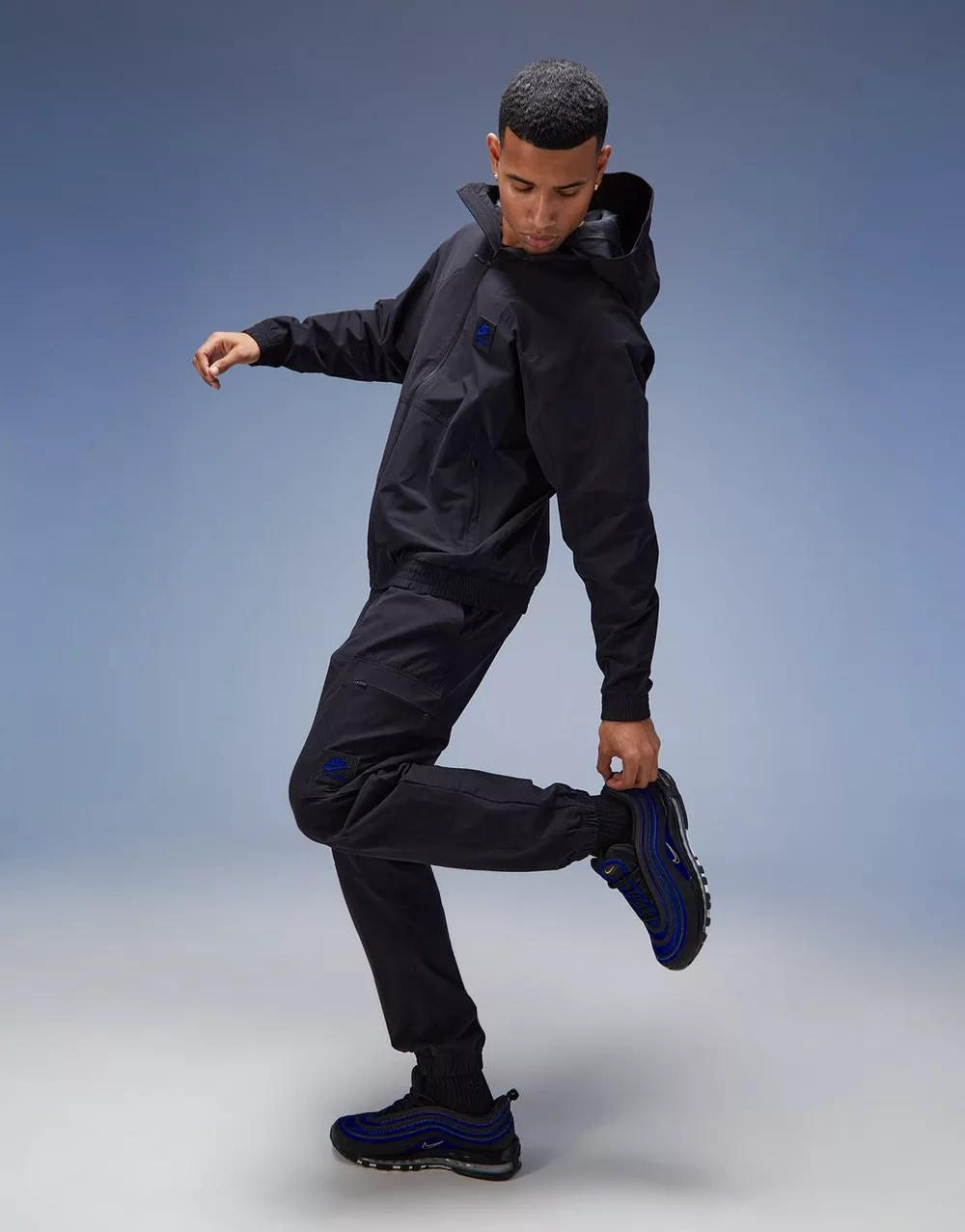 NIKE ШТАНИ MAX WVN CARGO BLK PANTS, фото 1 з 6