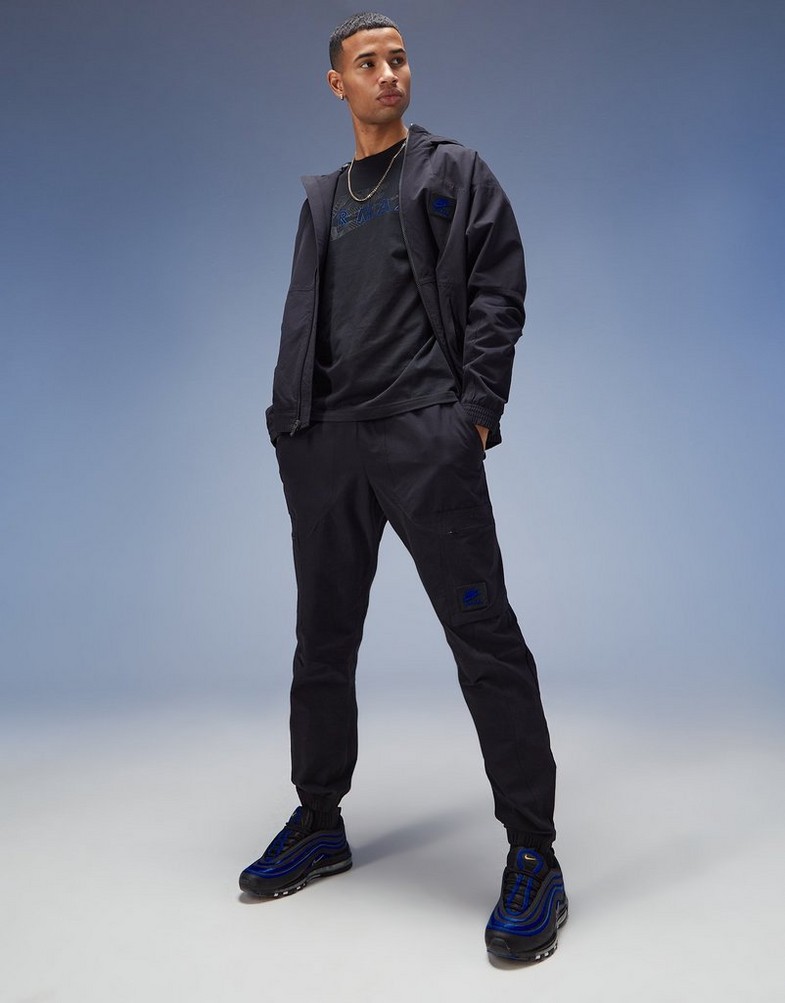 Pantaloni pentru bărbați NIKE PANTALONI  MAX WVN CARGO BLK PANTS