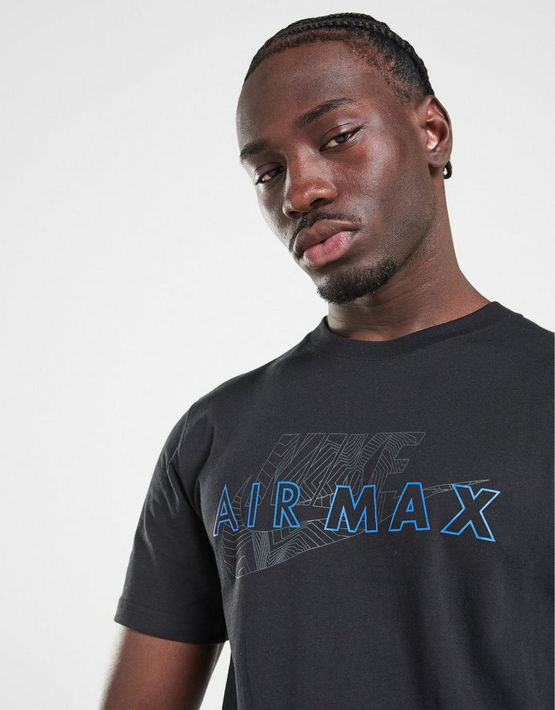 Мъжка тениска NIKE ТЕНИСКА M NSW AIR MAX SS TEE AIR MAX FV5593-010 Черен