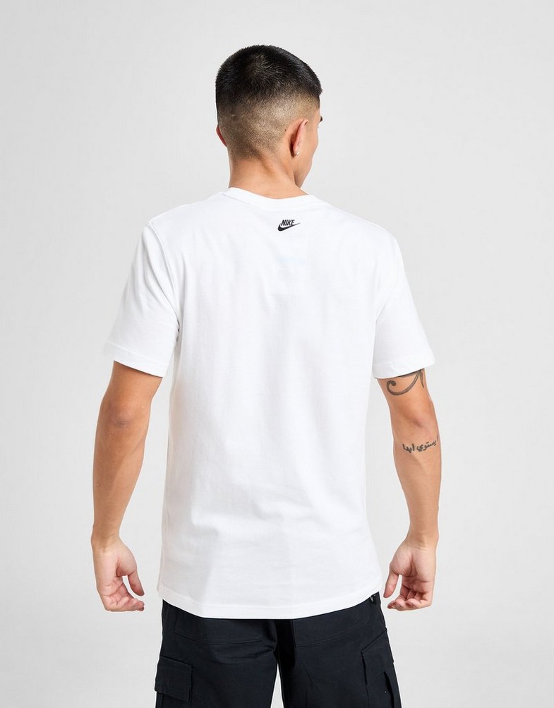 Tricou pentru bărbați NIKE TRICOU M NSW AIR MAX SS TEE AIR MAX FV5593-100 Alb