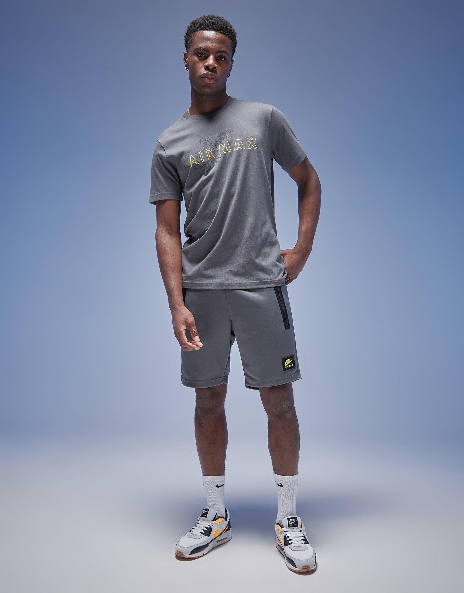 Pánské kraťasy NIKE ŠORTKY  M NSW AIR MAX PK SHORT AIR MAX FV5592-068 Šedá