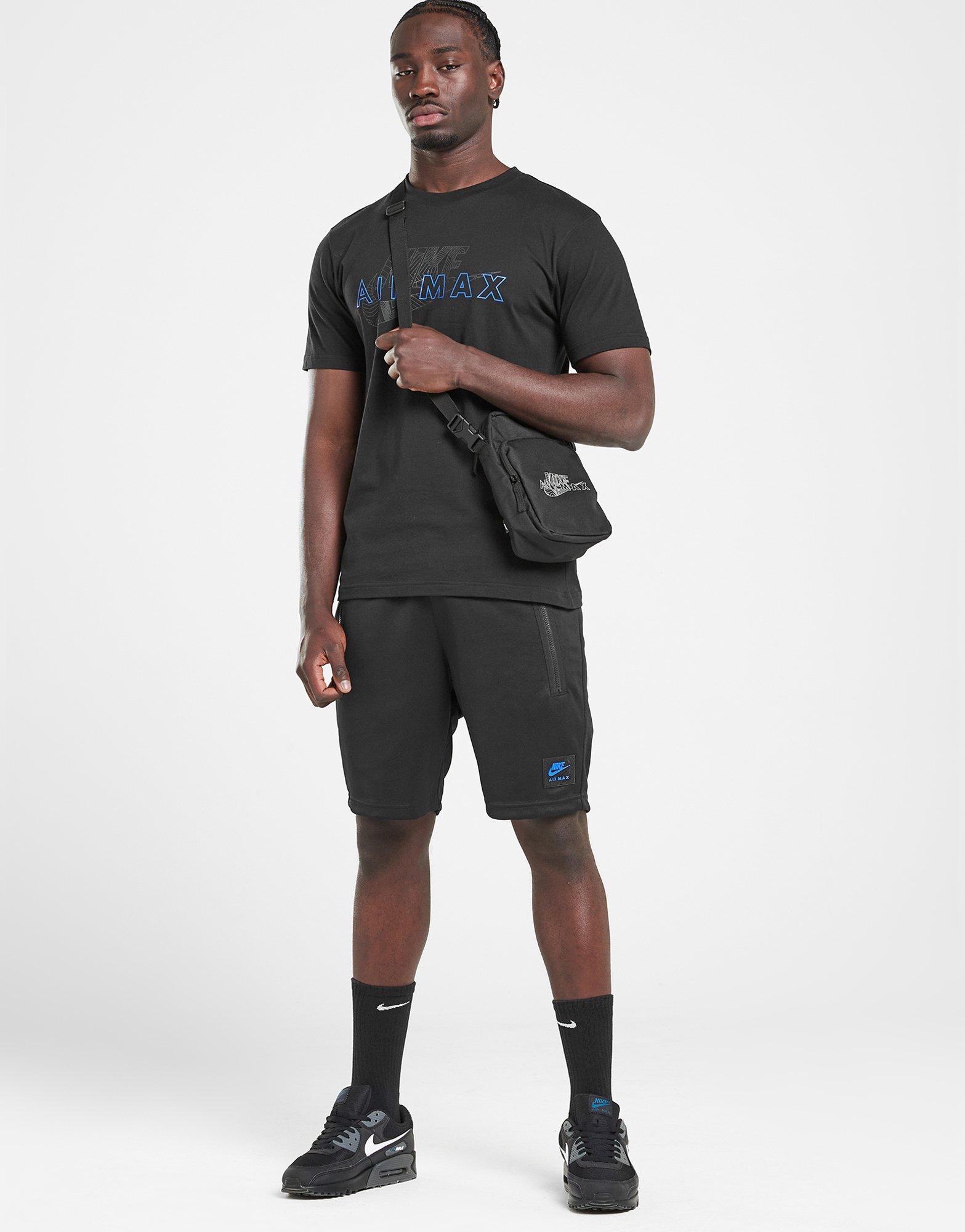 Férfi rövidnadrág NIKE RÖVIDNADRÁG M NSW AIR MAX PK SHORT AIR MAX FV5592-010 Fekete