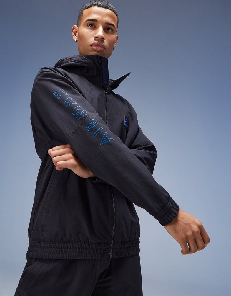 NIKE КУРТКА M NSW AIR MAX WVN JACKET AIR MAX FV5595-010 Чорний