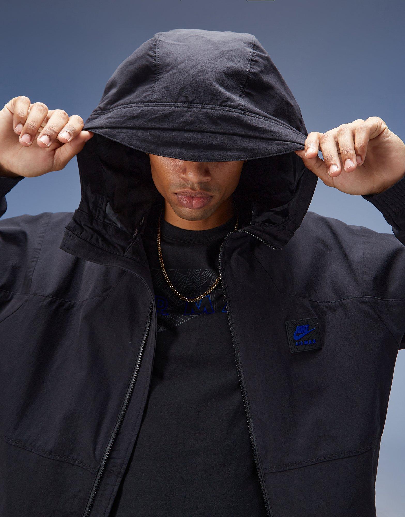 Pánska bunda NIKE BUNDA M NSW AIR MAX WVN JACKET AIR MAX FV5595-010 Černá