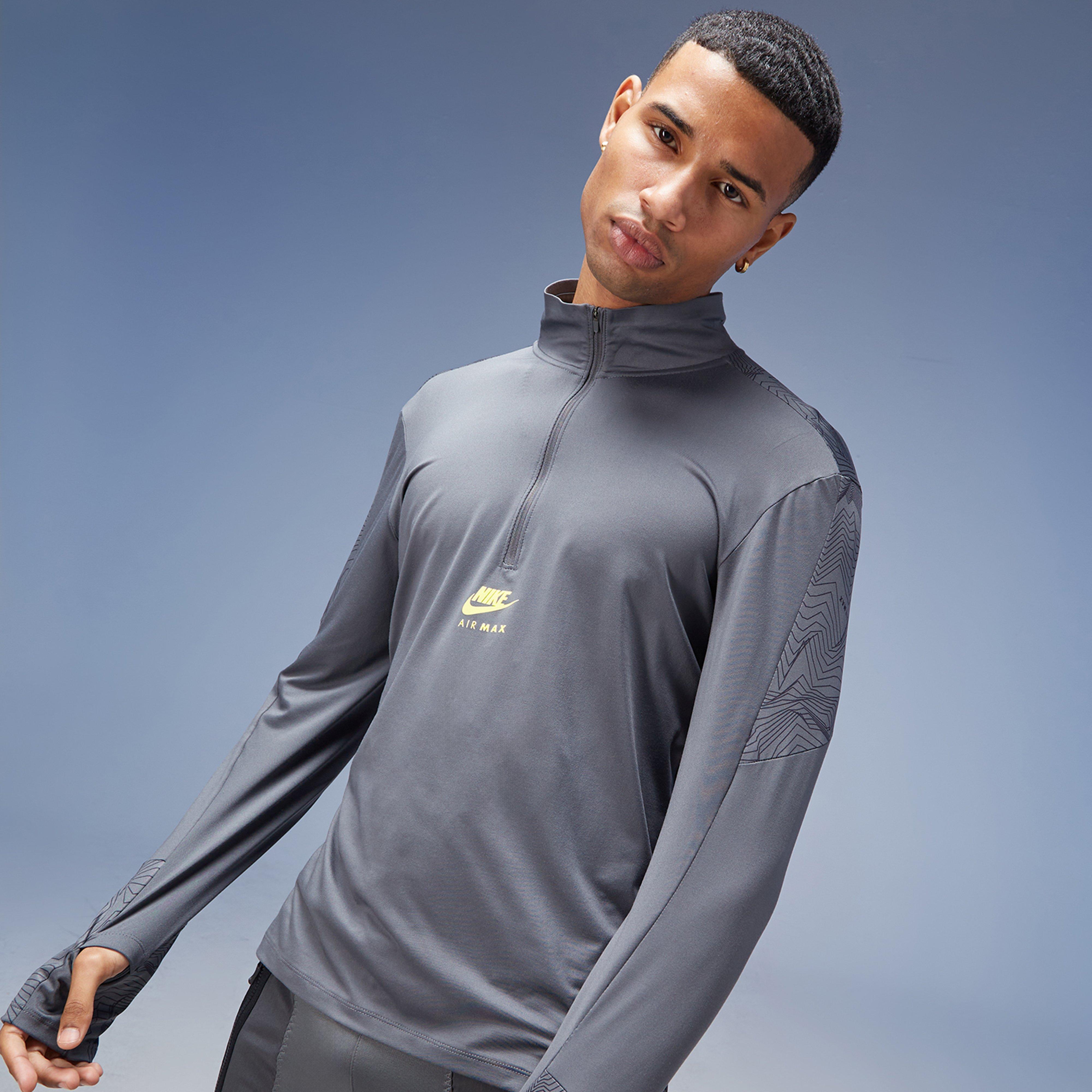 Мъжка блуза NIKE СУИТЧЪР СЪС ЗАКОПЧАВАНЕ M NSW AIR   MAX TC PK DF LS AOP