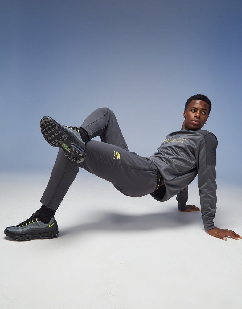 Vyriškos kelnės NIKE KELNĖS M NSW AIR MAX TC ST WV PANT AIR MAX FV5598-060 Pilka
