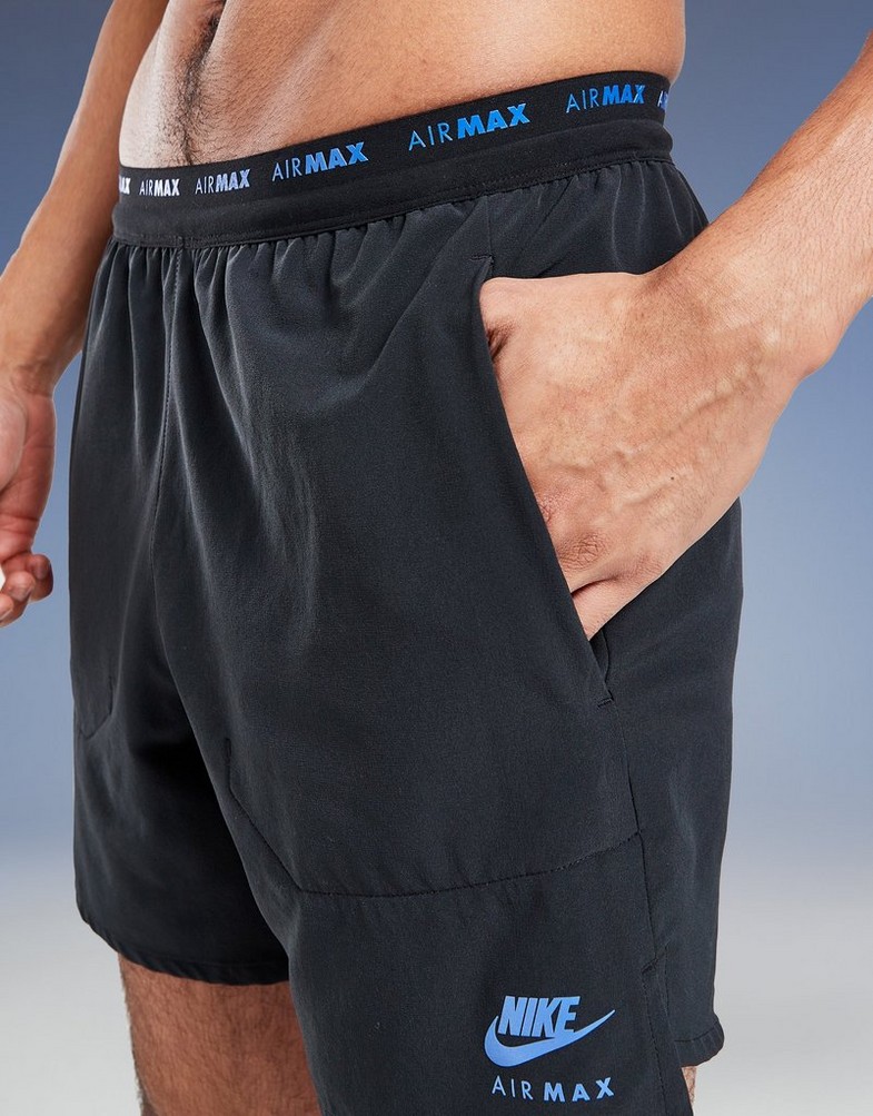 Férfi rövidnadrág NIKE RÖVIDNADRÁG M NSW AIR MAX TC ST WV SHORTS AIR MAX FV5597-010 Fekete