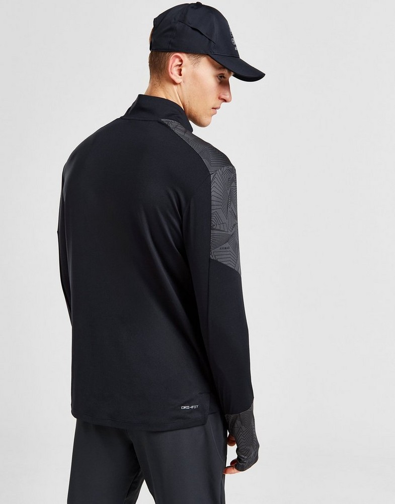 Чоловічі кофти NIKE КОФТА НА БЛИСКАВЦІ M NSW   AIR MAX TC PK DF LS AOP AIR  FV5599-010 Чорний