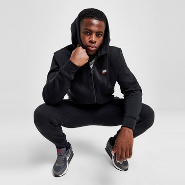 Bluză pentru bărbați NIKE BLUZĂ CU GLUGĂ M NSW CLUB DT HOODIE FZ BB ESSENTIALS