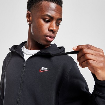 Bluză pentru bărbați NIKE BLUZĂ CU GLUGĂ M NSW CLUB DT HOODIE FZ BB ESSENTIALS