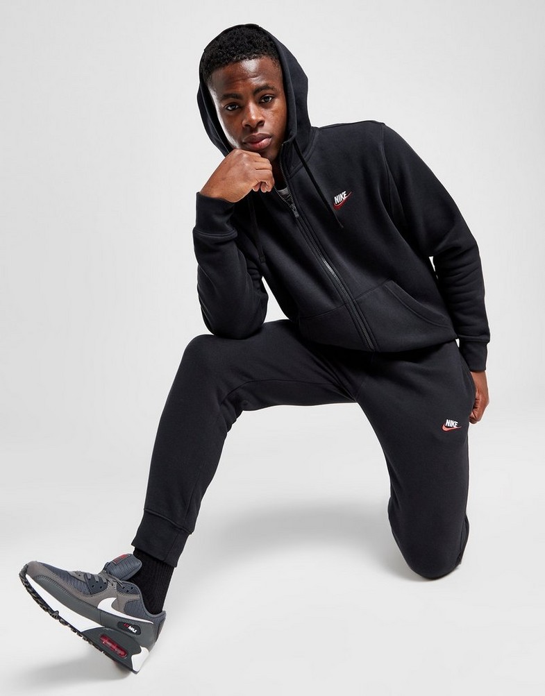 Vyriškos kelnės NIKE KELNĖS M NSW CLUB DT JGGR BB ESSENTIALS DQ8385-012 Juoda