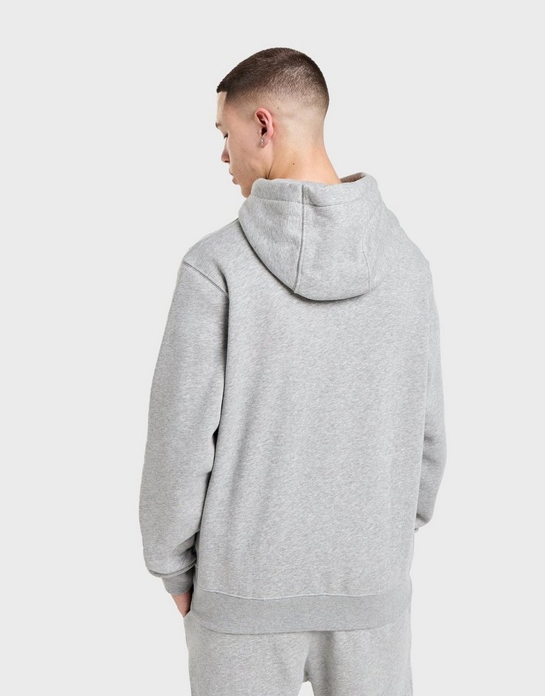 Чоловічі кофти NIKE КОФТА З КАПЮШОНОМ M NSW CLUB DT HOODIE FZ BB ESSENTIALS DQ8384-065 Сірий