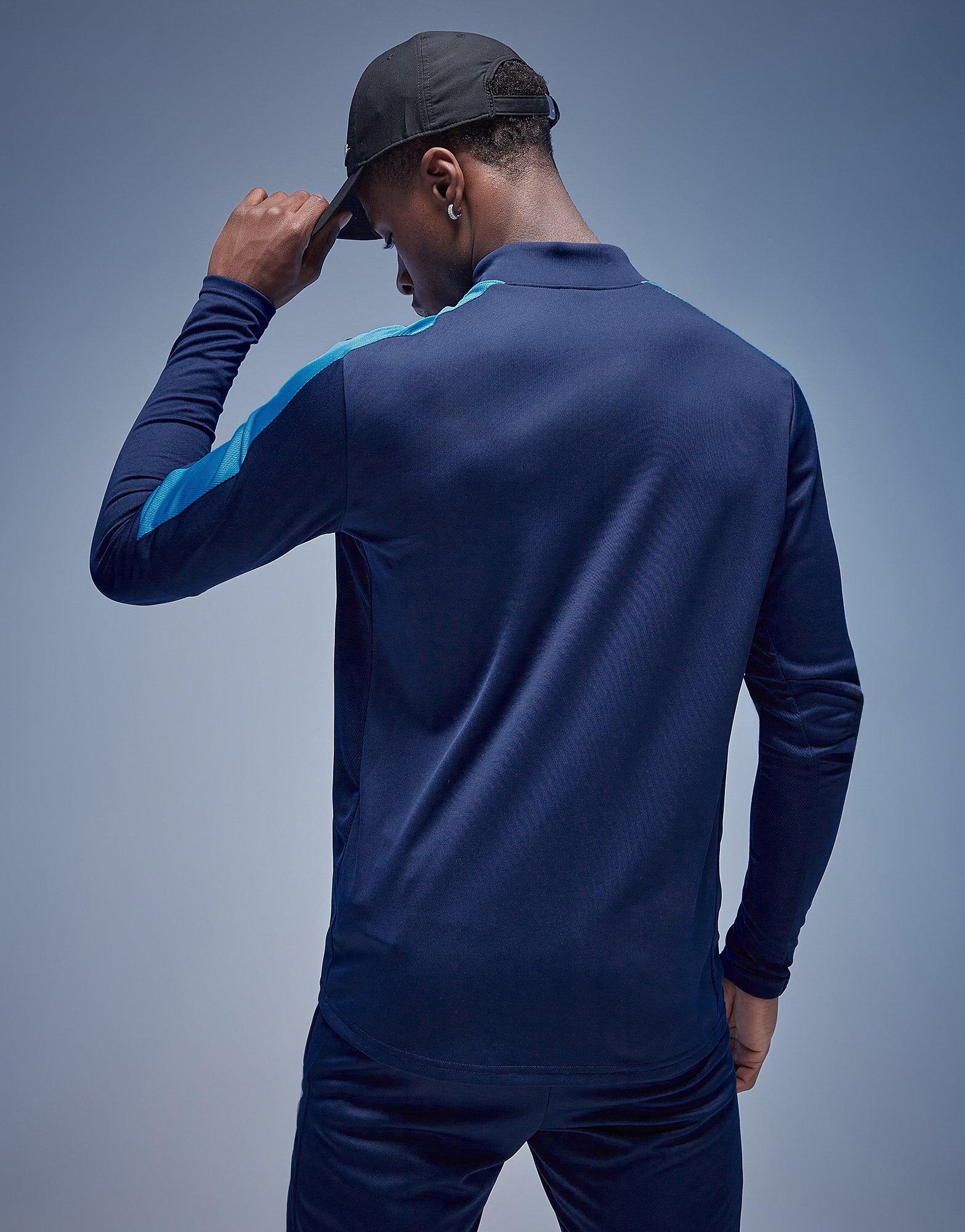 Мъжка блуза NIKE СУИТЧЪР СЪС ЗАКОПЧАВАНЕ M   NK DF ACD23 DRIL ТОП BR ACA DX4294-411 Тъмносин