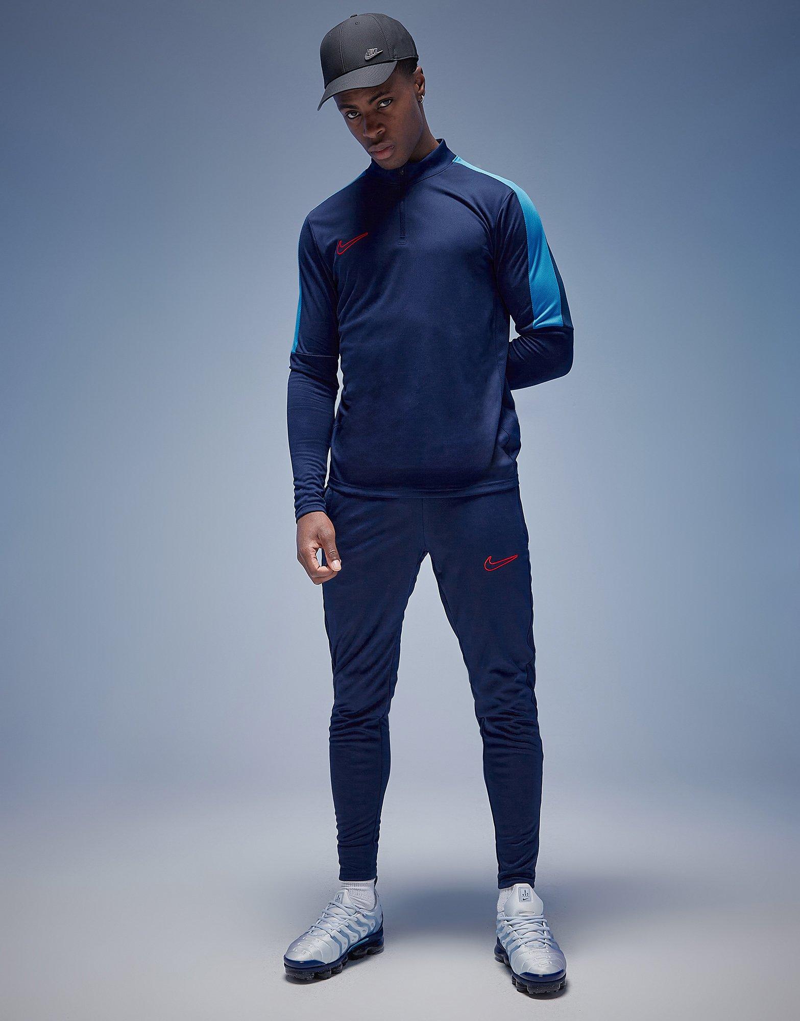 Pánské kalhoty NIKE KALHOTY  M NK DF ACD23 PANT KPZ BR ACADEMY DV9740-411 Tmavě modrá