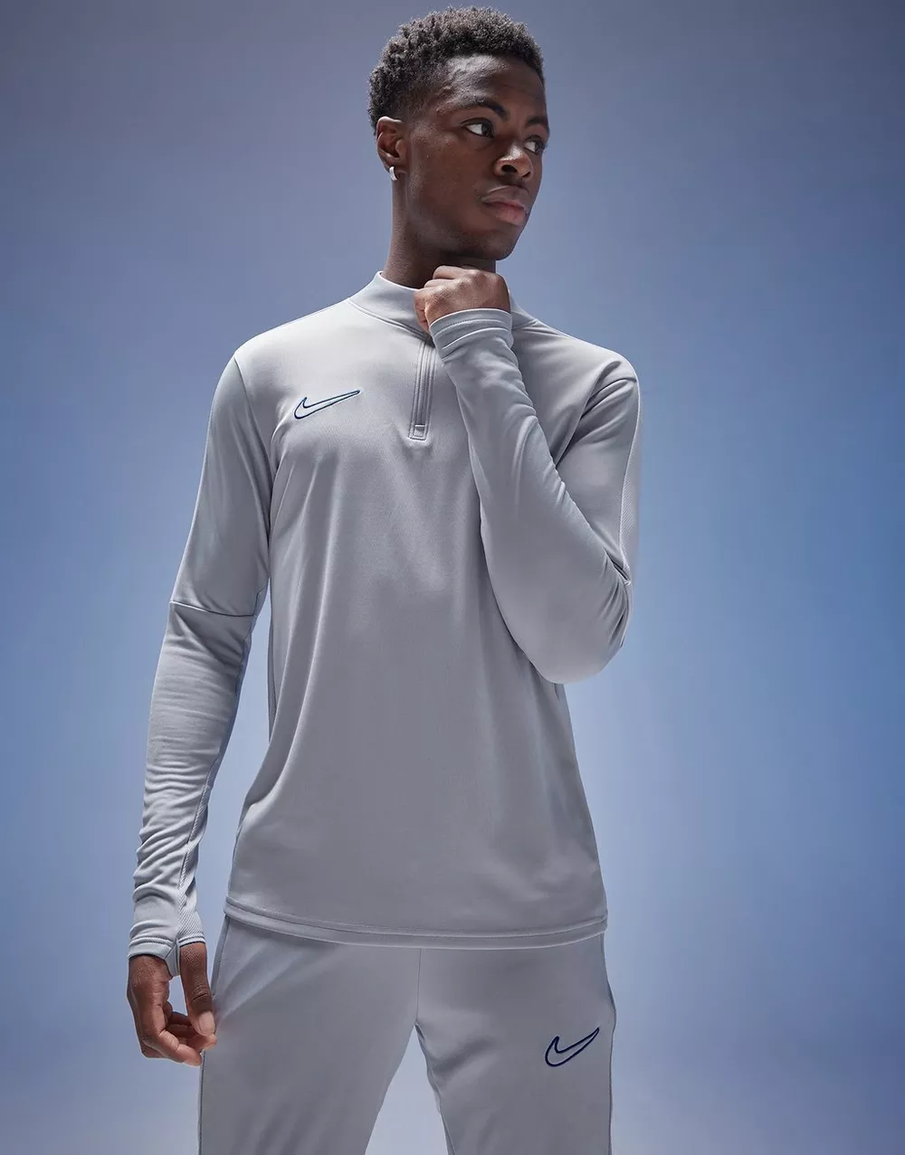 NIKE КОФТА НА БЛИСКАВЦІ M NK DF ACD23 DRIL ТОП BR ACADEMY, фото 1 з 5