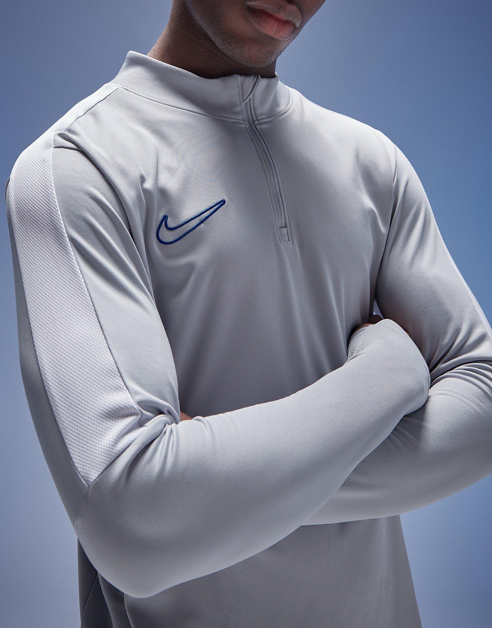 Muški gornji dio trenirke NIKE VESTA RASKOPČANA M NK DF ACD23 DRIL TOP BR ACADEMY DX4294-012 siva