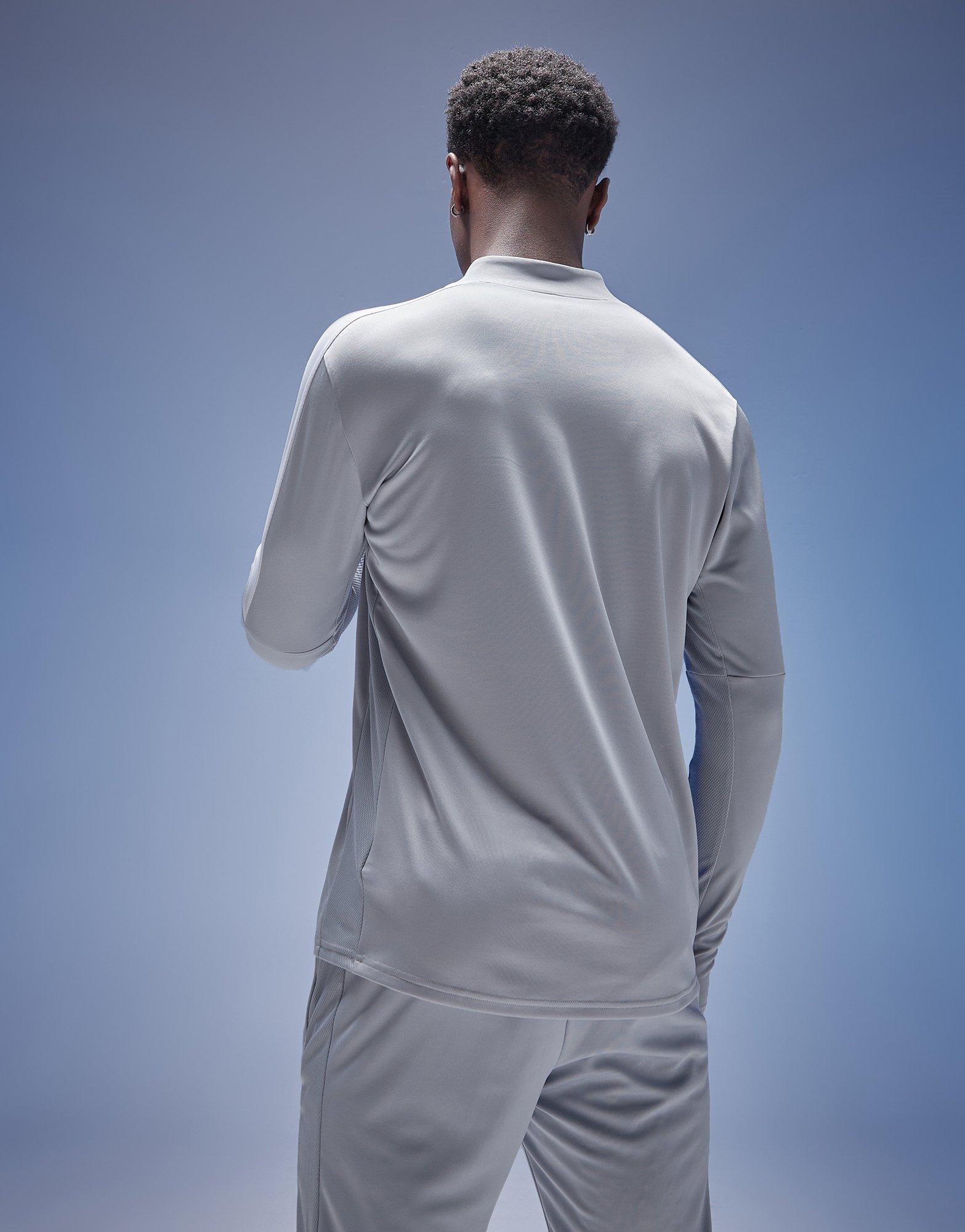 Muški gornji dio trenirke NIKE VESTA RASKOPČANA M NK DF ACD23 DRIL TOP BR ACADEMY DX4294-012 siva