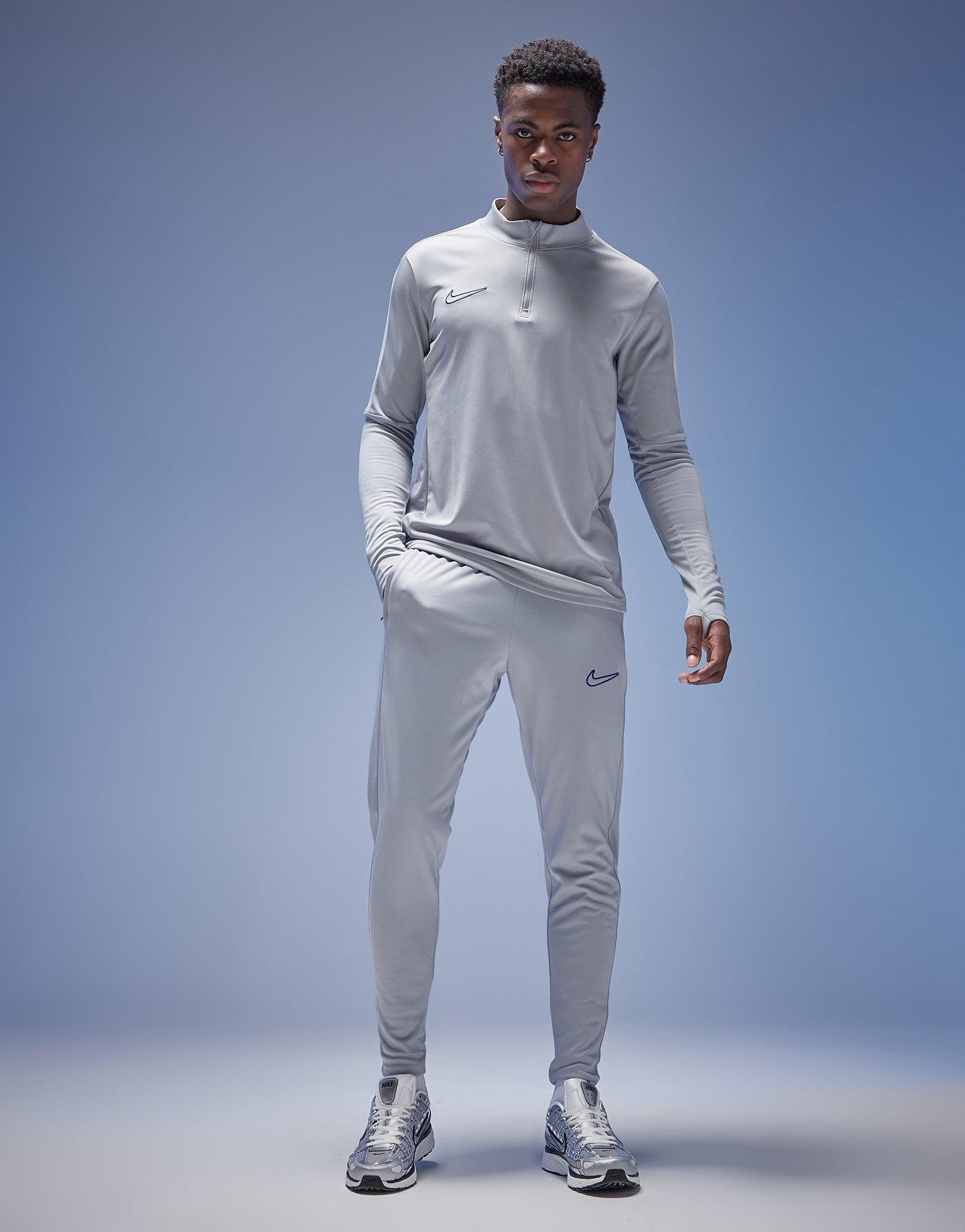 Muški gornji dio trenirke NIKE VESTA RASKOPČANA M NK DF ACD23 DRIL TOP BR ACADEMY DX4294-012 siva