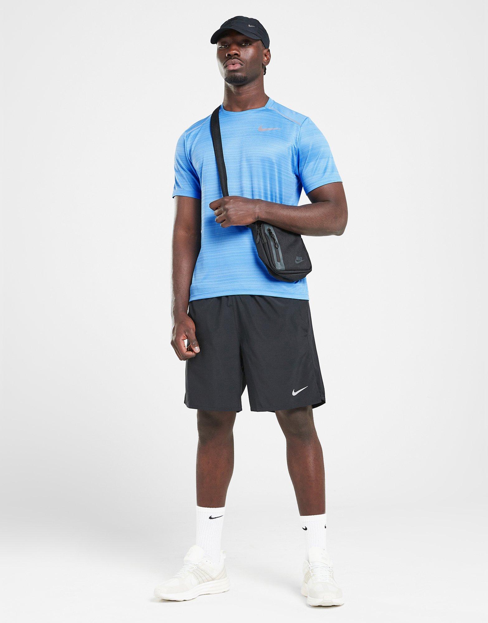 Мъжка тениска NIKE ТЕНИСКА M NK DF MILER SS RUNNING FZ4782-412 Син