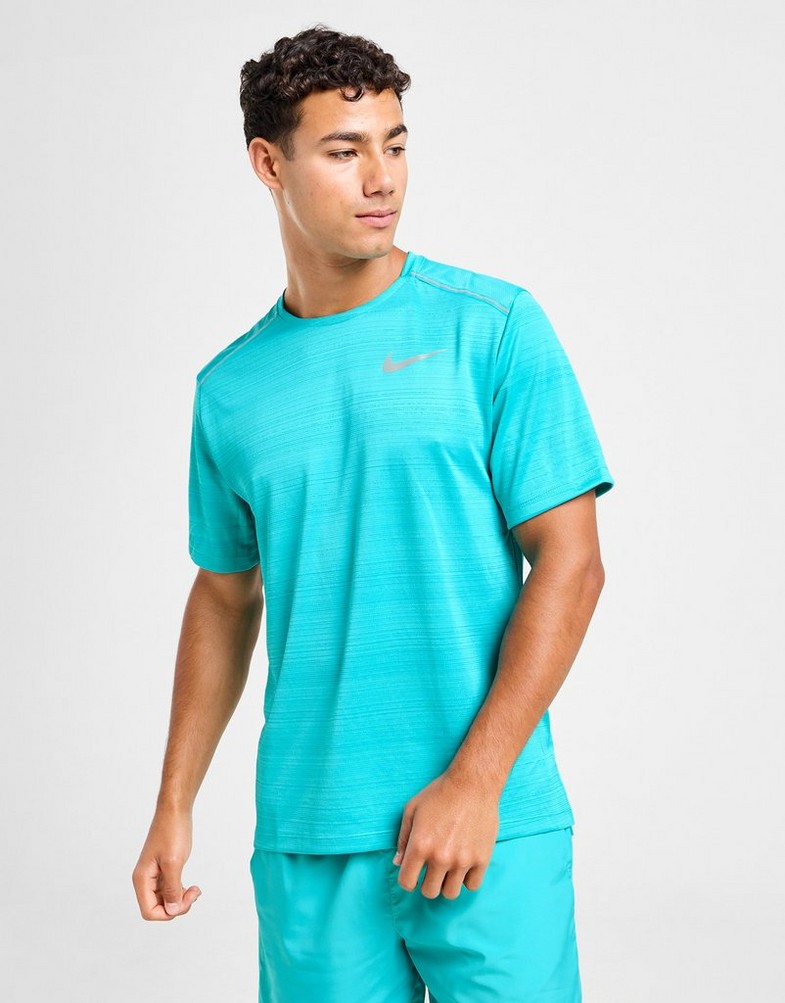 Férfi póló NIKE PÓLÓ MILER TEE 1.0 DUSTY CACTUS TEE