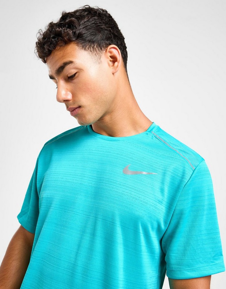 Férfi póló NIKE PÓLÓ MILER TEE 1.0 DUSTY CACTUS TEE